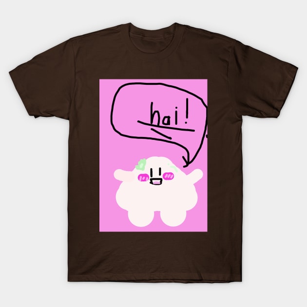 cute hai T-Shirt by gokugotengokil